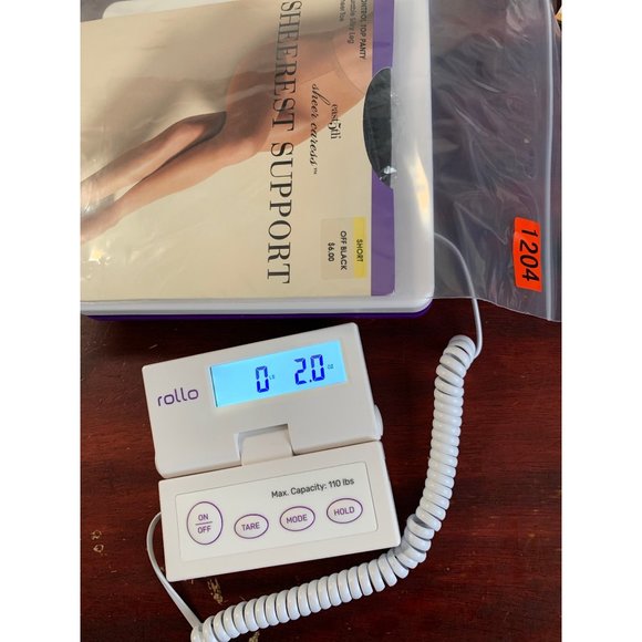 East 5th Sheer Caress Support Panty Hose Control Top Silky Leg  Short (SM) Off B - Picture 8 of 8